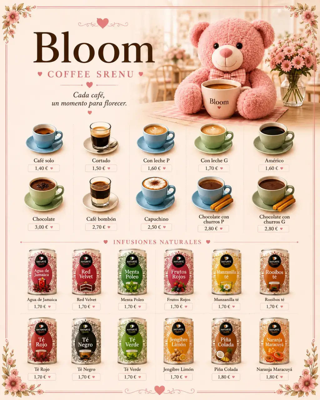 Carta Bloom, página derecha