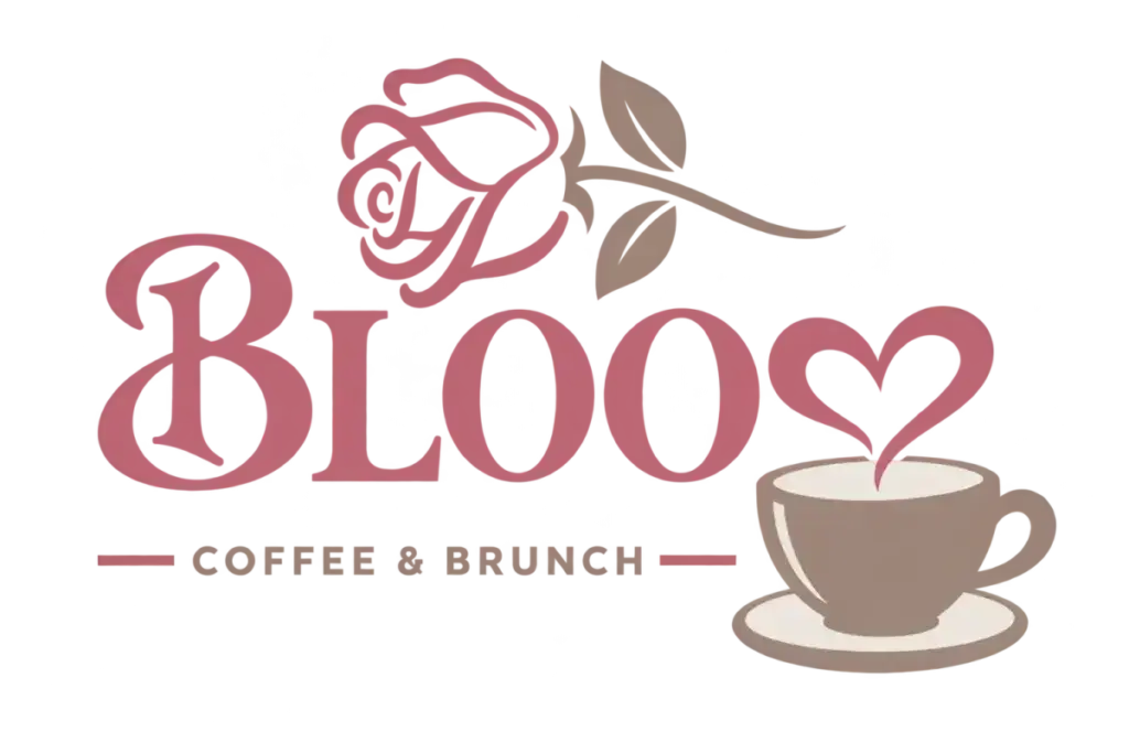 logo bloom coffee brunch