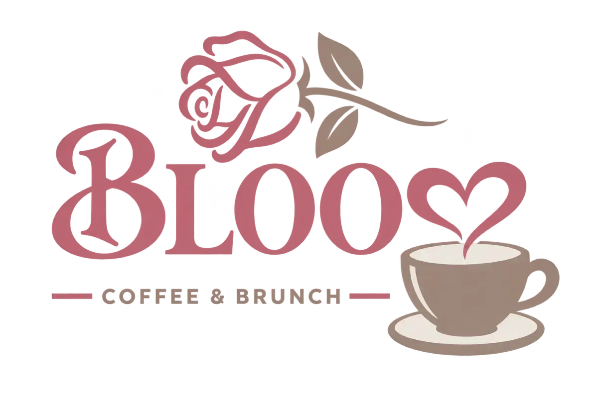 logo bloom coffee brunch